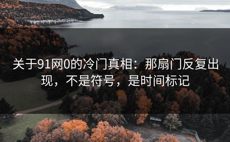 关于91网0的冷门真相：那扇门反复出现，不是符号，是时间标记